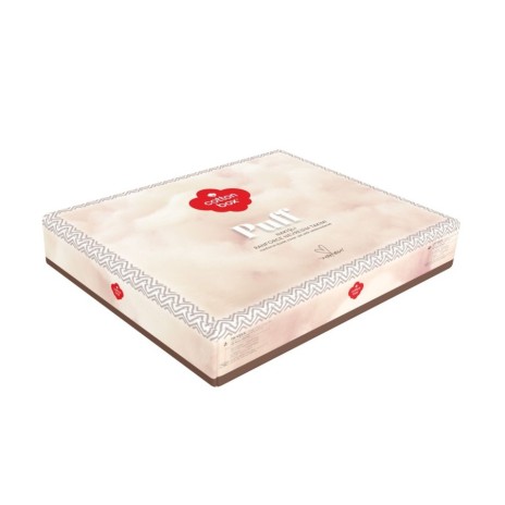 Lenjerie de pat Cotton Box Mirely Tile Red, realizată din bumbac 100% ranforce, cu broderii în relief, set 6 piese, culori roșu cărămiziu și negru.