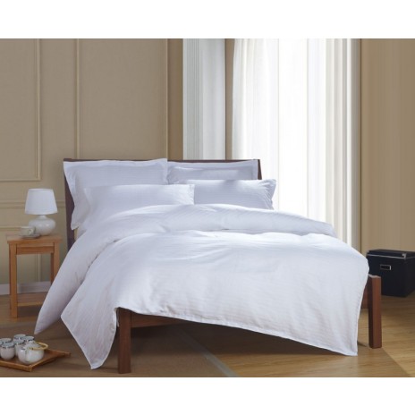 Lenjerie de pat tip hotel, microfibra, 1 persoana