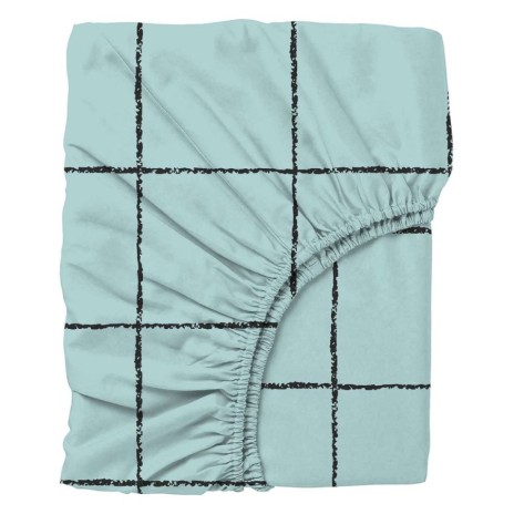 lenjerie pat 1 persoana Cozy Home Modern Menta multicolor