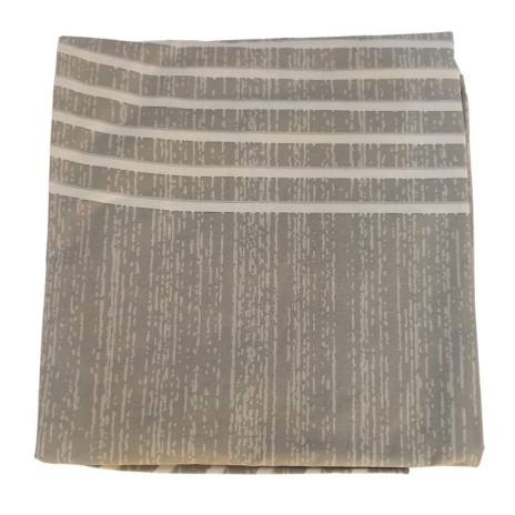 Lenjerie pat 1 persoana TAC bumbac 100% ranforce, cearceaf elastic saltea 120x200 cm, Alex Gri