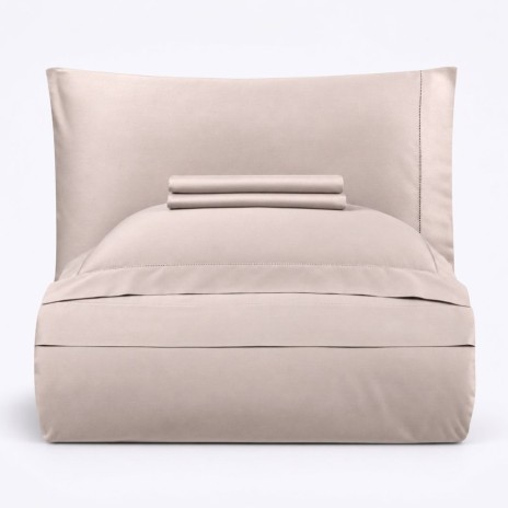Lenjerie de pat Frezya Violet La Romano, bumbac satinat 300TC, violet pudrat cu borduri ajurate