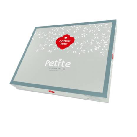 Lenjerie de pat din bumbac 100% ranforce, model Jot Beige, motive discrete geometrice în nuanțe de bej și alb