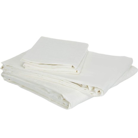 Lenjerie de pat Diana din satin ecru cu design jacquard sofisticat, set Tac