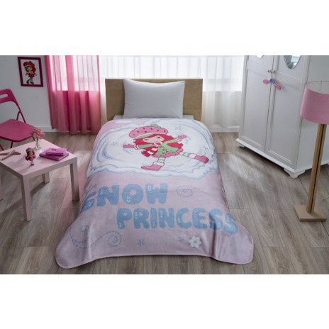 Patura de lux Tac 160x220cm, STRAWBERRY  PRINCESS