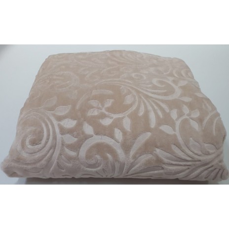 Patura embosata 180x200cm, Mink Cappuccino