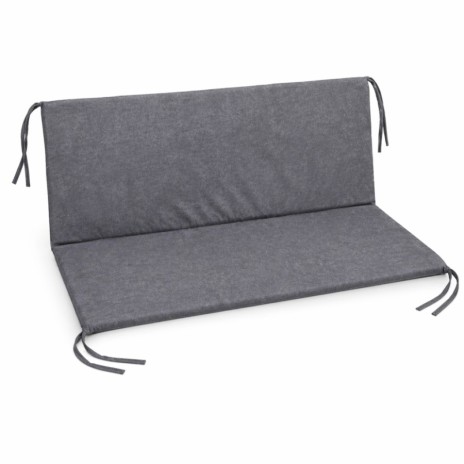 perna balansoar gradina 150x50x50 cm gri doua segmente husa detasabila Oxford Ralex Pucioasa