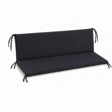 perna balansoar gradina negru 150x50x50 cm  doua segmente husa detasabila Oxford Ralex Pucioasa