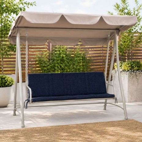perna balansoar gradina bleumarin 150x50x50 cm  doua segmente husa detasabila Oxford Ralex Pucioasa
