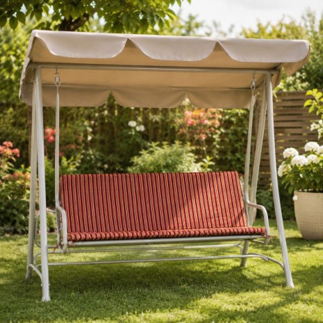 perna balansoar gradina multicolor 150x50x50 cm  doua segmente husa detasabila Oxford Ralex Pucioasa