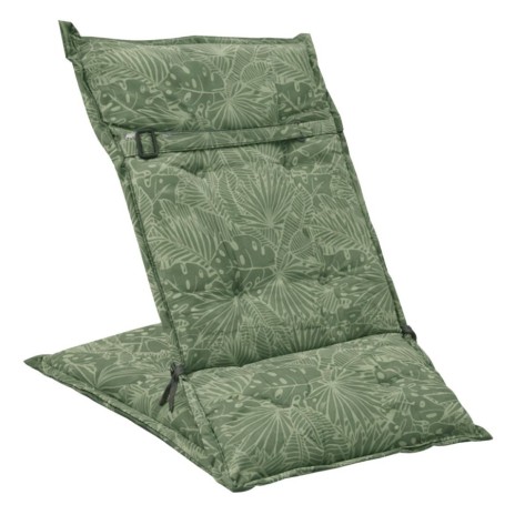 perna pentru scaun de gradina cu spatar inalt model Tropical Verde 117x49 cm