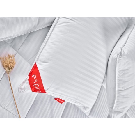 Perna premium silicon antialergic 50x70cm, Espira, Elegant White (alba)