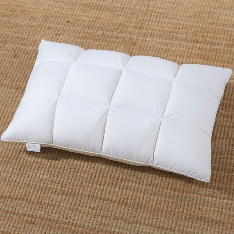 Perna puf de gasca si fibre siliconice 50x70cm tip fagure