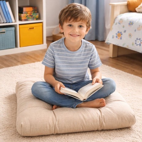 perna scaun sau podea bej 38x38x8 cm pentru terasa si gradina