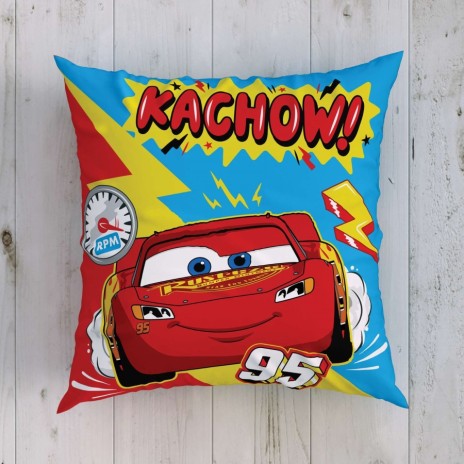 Pernuta decorativa 40x40cm, Tac Disney, Cars McQueen