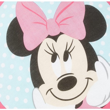 Pernuta decorativa rotunda, cu 2 fete, Tac Disney, Minnie & Mickey