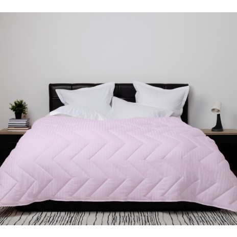 Pilota lila lana 100% naturala Pucioasa 200x215 cm, fata damasc, confort si caldura pentru noptile reci de iarna