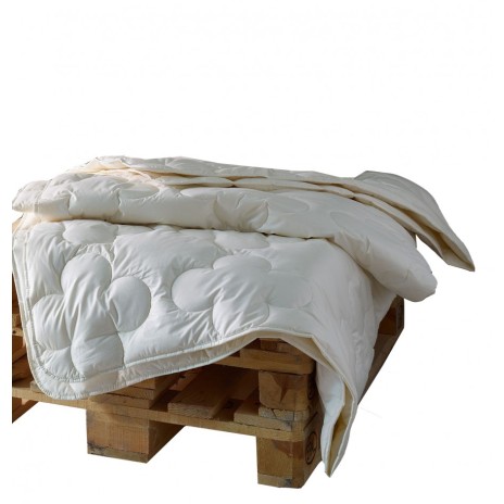 Pilota iarnă matlasată Marie Claire 195x215 cm, umplutură din lână 100% naturală, față din bumbac 100%