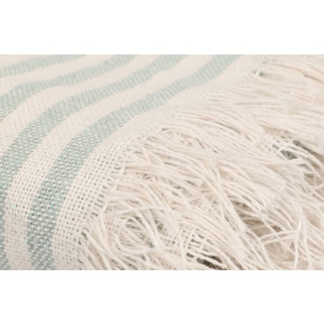Pled subtire bumbac 100%, 170x210cm, No7 Green