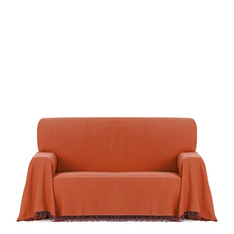 Pled universal din bumbac 180x260cm, Sugus, C9 Portocaliu