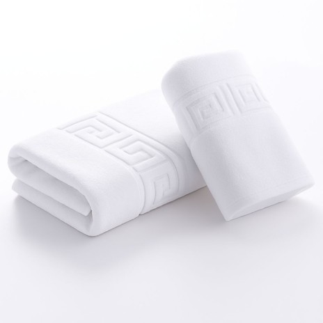 Prosop alb bumbac 100% 700gr/m² 70x140 cm, ultra-absorbant
