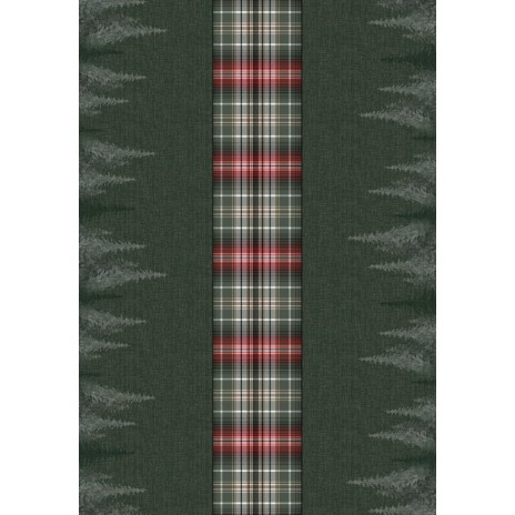 prosop Craciun Checo, prosop bucatarie Craciun, prosop decorativ Craciun, prosop Craciun verde si rosu