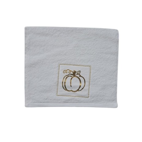 Prosop Halloween cu broderie 30x50cm, bumbac 100%