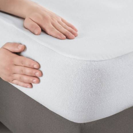 Protectie saltea impermeabila frotir bumbac 160x200cm ce ofera protectie
