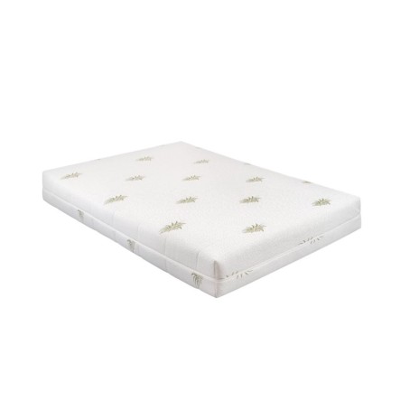 Saltea cu fata matlasata aloe vera 50x110cm x 8 cm grosime