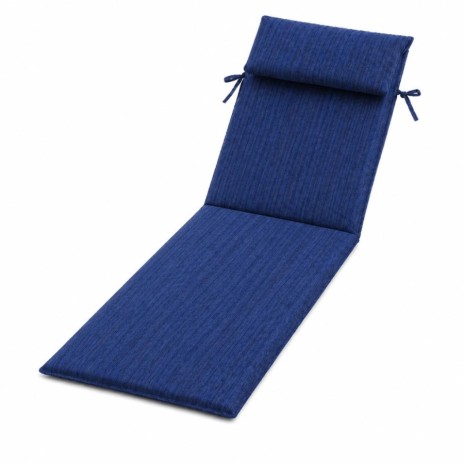 saltea sezlong gradina 60x190 cm pliabila bleumarin cu perna reglabila si husa detasabila Oxford