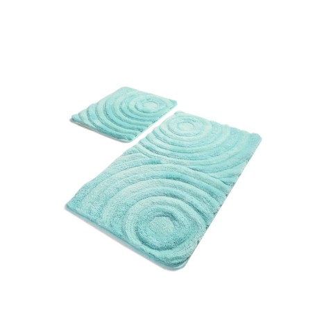 Set 2 covorase baie acril, Alessia Home, Wave Mint