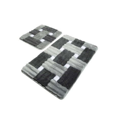 Set 2 covorase baie Piazza Gri Alessia Home