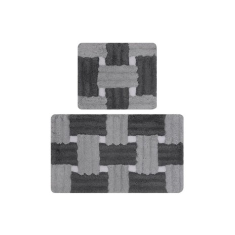 Set 2 covorase baie Piazza Gri Alessia Home