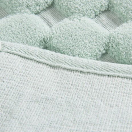 Set 2 covorase baie bumbac, Alessia Home, Bambi - Mint