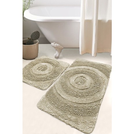 Set 2 covorase baie bumbac, Alessia Home, Baum Stone