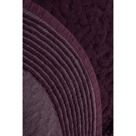 Set 2 covorase baie bumbac, Alessia Home, Piante Oval - Mov Purple