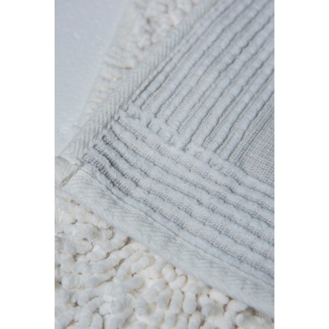 Set 2 covorase baie bumbac, Alessia Home, Stone - Ecru