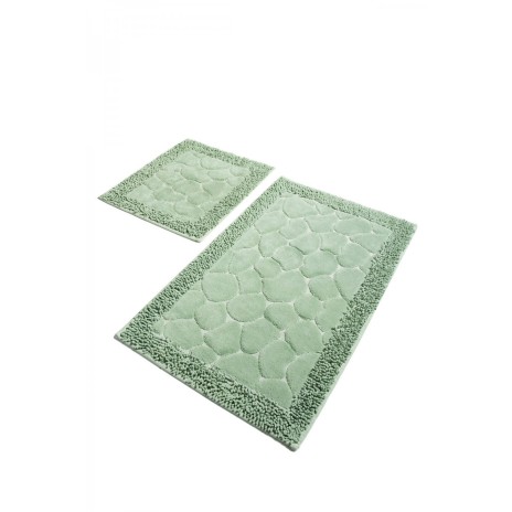 Set 2 covorase baie bumbac, Alessia Home, Stone - Mint