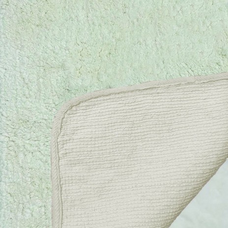 Set 2 covorase baie bumbac Cotton Basic Ecru, moale si absorbant