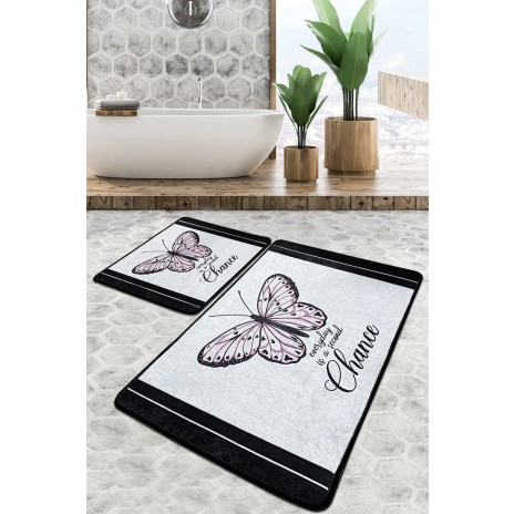 Set 2 covorase baie dreptunghiulare, Chilai Home, Change Djt