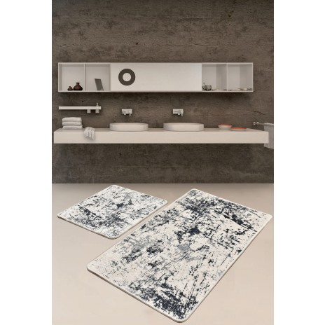 Set 2 covorase baie dreptunghiulare, Chilai Home, Kenzo DJT