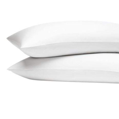 Set 2 fete perna  50 x 70cm, bumbac 100% percale, albe