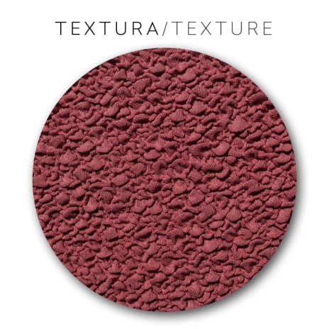 Set 2 huse scaun bielastice Premium ROC 40–50 cm bordo C/8 - fixare perfectă și aspect modern