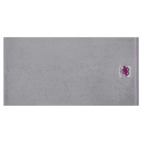 Set 2 prosoape 50x90cm bumbac 100%, Beverly Hills Polo Club 401 Gri
