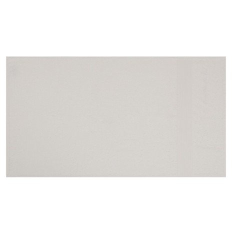Set 2 prosoape 50x90cm bumbac 100%, BHPC, 404 Alb/Rosu