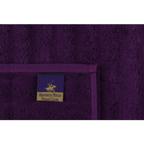 Set 2 prosoape 50x90cm bumbac 100%, BHPC, 406 Purple/Bordo