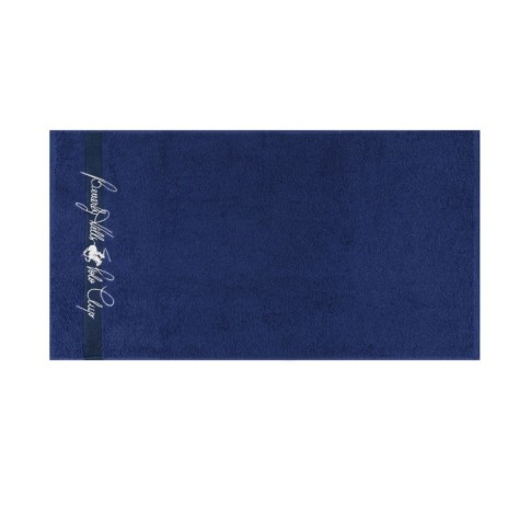 Set 2 prosoape 70x140cm bumbac 100%, BHPC, 409 Bleumarin, Gri