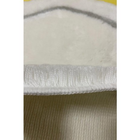 Set 3 covorase baie acril, Alessia Home, Genom White