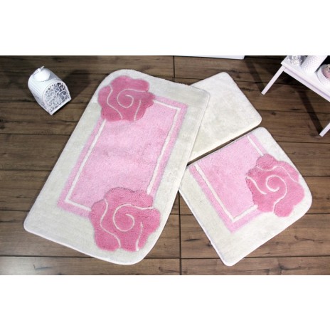 Set 3 covorase baie, Alessia Home, Dolce - Pink