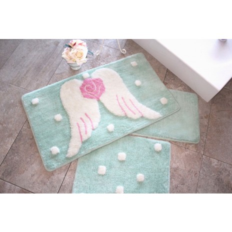 Set 3 covorase baie, Alessia Home, Melek - Mint