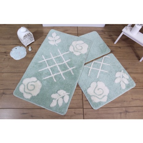 Set 3 covorase baie, Alessia Home, Pastel - Mint